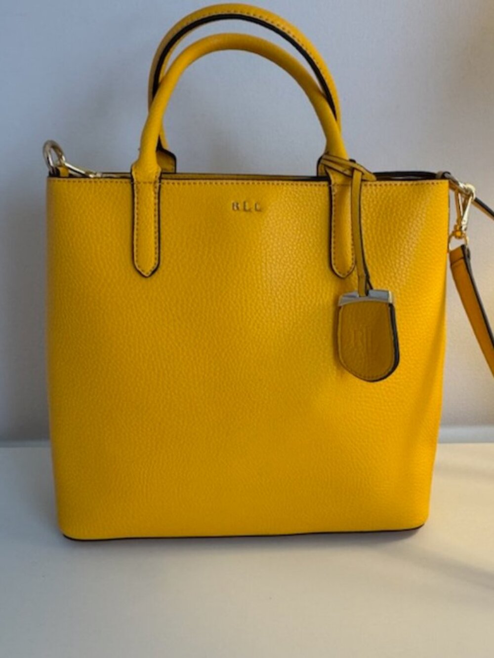 Ralph Lauren Sunflower Yellow Crossbody Bag L/N